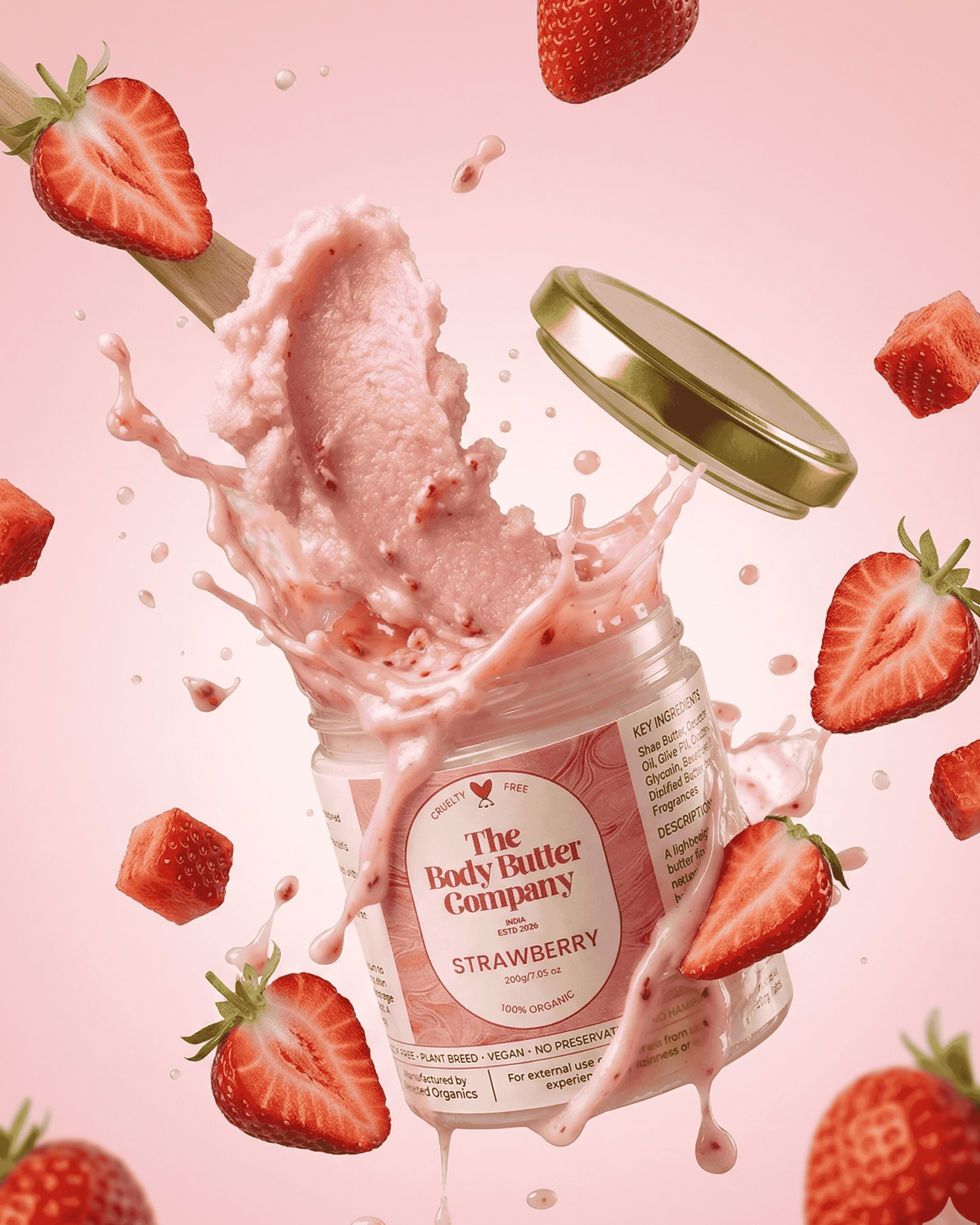 Strawberry Body Butter (200g)