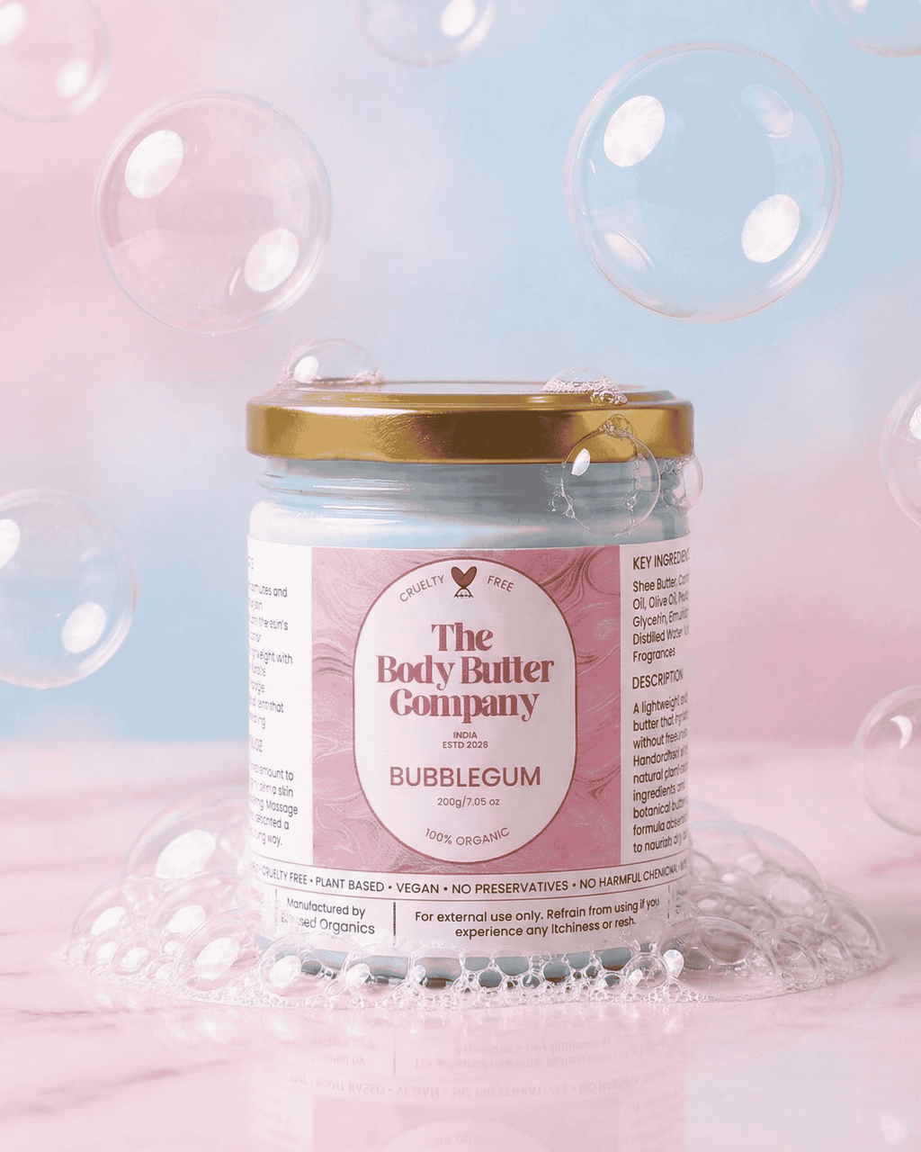 Bubblegum Body Butter (200g)