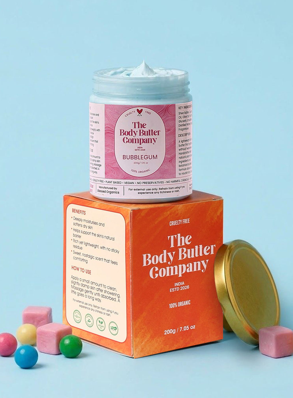 Bubblegum Body Butter (200g)