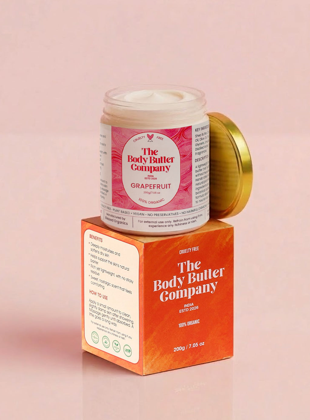 Grapefruit Body Butter (200g)