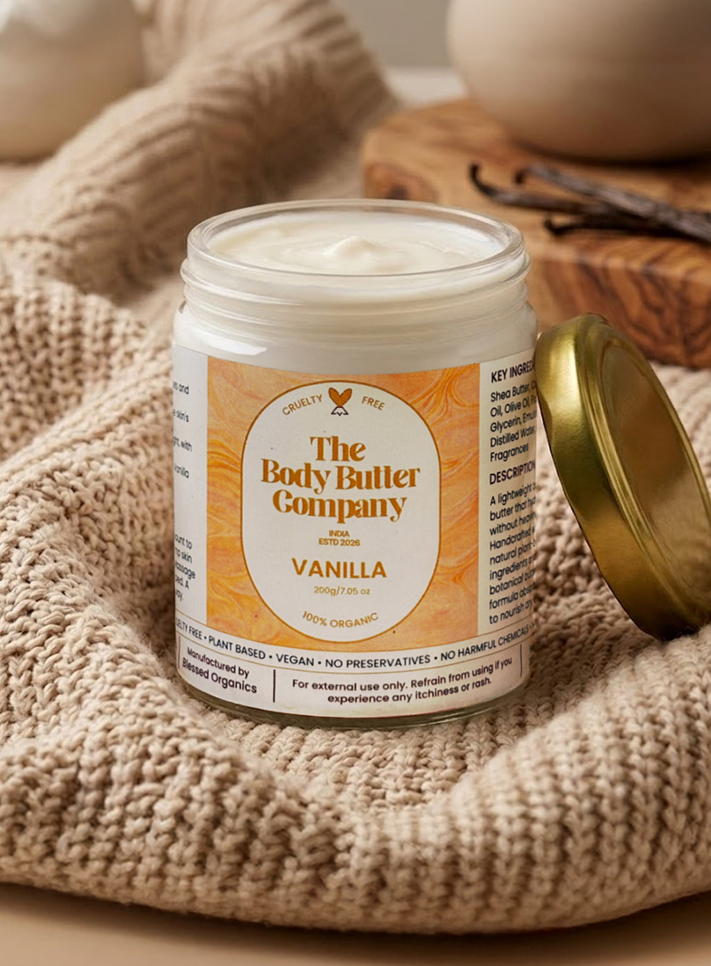 Vanilla Body Butter (200g)