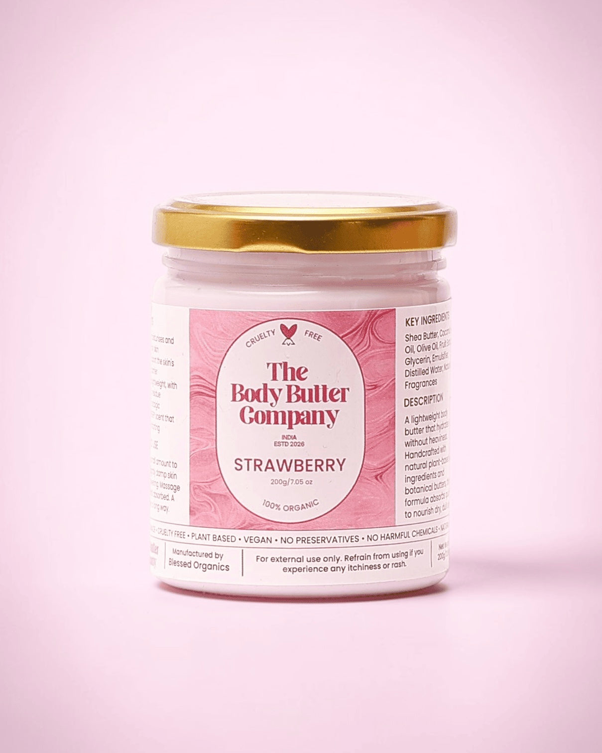 Strawberry Body Butter (200g)