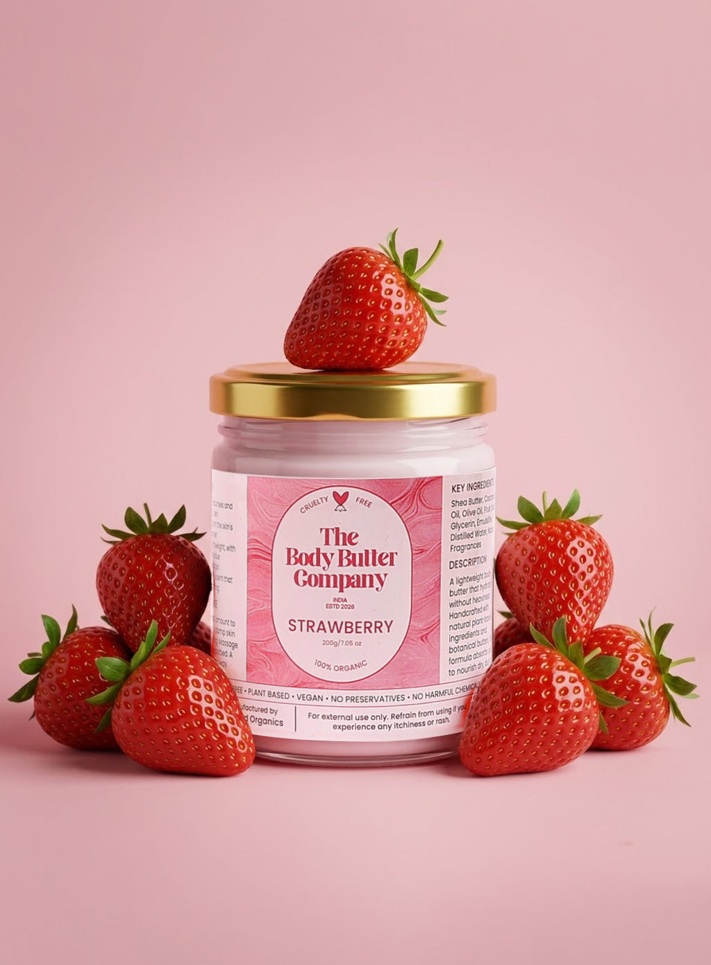 Strawberry Body Butter (200g)