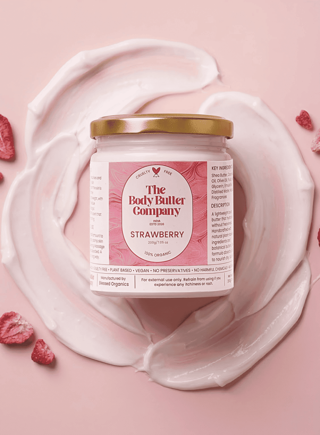 Strawberry Body Butter (200g)